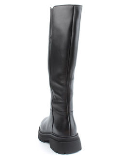 02-FK884-1M BLACK Сапоги зимние женские (натуральная кожа, байка, натуральный мех) - Фабричный китай фото 7