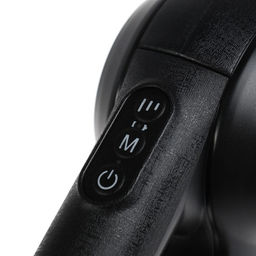 Массажёр для тела Windigo LEM-11, перкуссионный, 25 Вт, 12 насадок, 5 режимов, чёрный