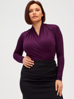 Джемпер женский KATHARINA KROSS KK-JP-002R-V1-фиолетовый  фото 7