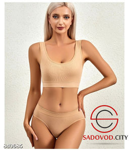 Женский комплект топ + трусы - Bruno фото 4