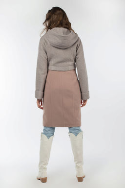 01-08309 Пальто женское демисезонное - El podio фото 5