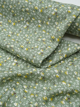 Штапель Варенька цв.темный морозно-зеленый, ш.1.45м, вискоза-100%, 90гр/м.кв