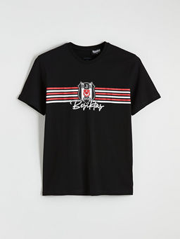 Bisiklet Yaka Be?ikta? Erkek Pijama ?st