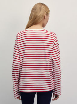 Лонгслив в полоску / Zarina  фото 5