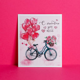 Цена за 20 шт. Открытка-мини «С любовью для тебя», 8×10 см