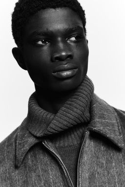 Chaqueta en mezcla de lana Regular Fit - H&m фото 3