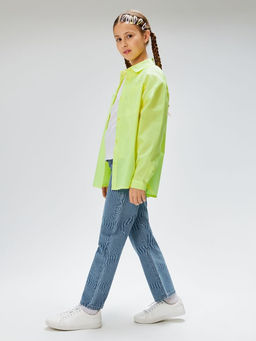 ACOOLA / Блузка детская для девочек Nile салатовый фото 2