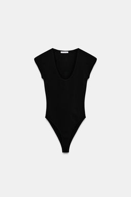 BODY ESCOTE REDONDO / Negro - Zara фото 8