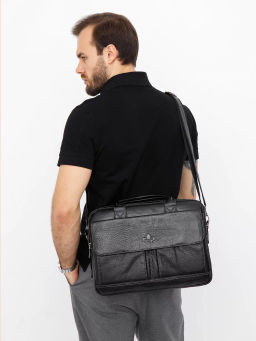 Портфель 0883Z black Zinimsk