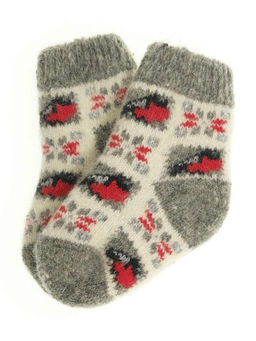 Носки детские "8 снегирей" 6339-1