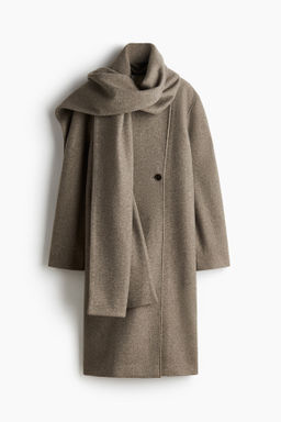 Abrigo con cuello tipo bufanda - H&m фото 2