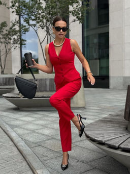 Костюм DilanaVIP 2120-Р красный