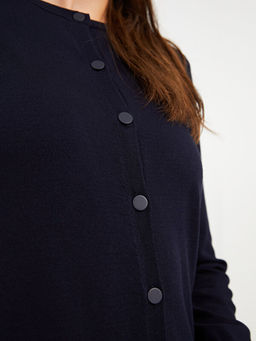 Bisiklet Yaka D?z Uzun Kollu Kad?n Triko H?rka