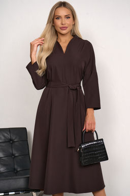Платье Турин (шоколадный) Р11-1222/4 - Николь фото 4