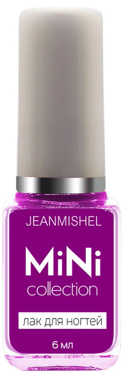JEANMISHEL Лак д/н МИНИ 6мл set №328 Ярко-сиреневый (*24)