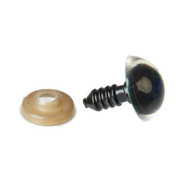 Глаза винтовые с заглушками, Блёстки набор 34 шт, размер 1 шт: 1,4 см, цвет зелёный - Школа талантов фото 2