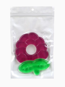 Прорезыватель для зубов охлаждающий с водой «Ежевика», МИКС