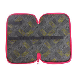 Пенал школьный, 2 секции, 12.5×20.5×4 см«Бабочки»