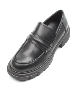 03-C1818-1 BLACK Лоферы женские (натуральная кожа)