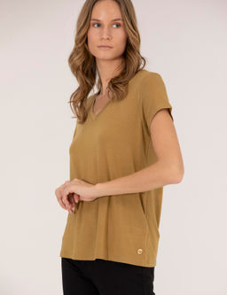 Ye_il Comfort Fit Basic Ti__rt - Pierre cardin фото 3