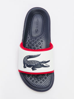 Мужские шлепанцы Сланцы LACOSTE SERVE SLIDE DUAL 1252CMA