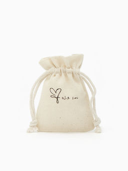 Цена за 50 шт. Мешочек подарочный Нежность лён, 7?9 см, бежевый - Simaland фото 2