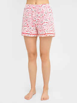 Комплект женский (жакет, шорты) розовый с медведями - Mark formelle фото 8