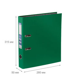 Expert Complete Регистратор PVC 50 мм 10 шт. Classic A4 арочный механ. лён зеленый 25183