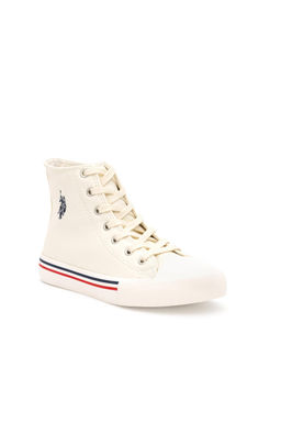 Женская белая спортивная обувь - U.s. polo assn фото 3