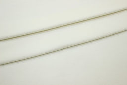 Трикотаж Интерлок цв.Сливочно-молочный, ш.1.65м, Пенье, хл-100%, 190гр/м.кв