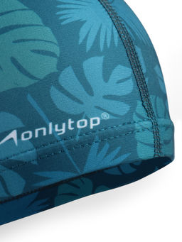 Шапочка для плавания детская ONLYTOP «Динозавр», тканевая, обхват 46-50 см