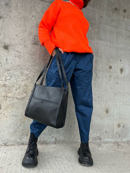 Женская кожаная сумка Sergio Valentini SV-0613 Блек