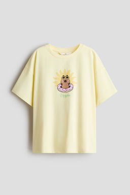 Camiseta estampada de algod?n - H&m фото 2