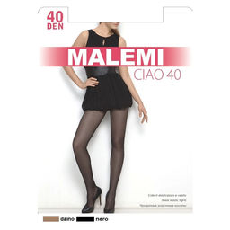 Колготки женские капроновые, MALEMI Ciao 40 ден, цвет чёрный (nero), размер 3