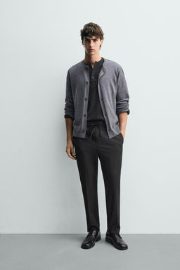 COMFORT FIT JOGGER WAIST TROUSERS - Zara фото 51