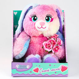 Мягкая игрушка Заяц, 30 см - Milo toys фото 7