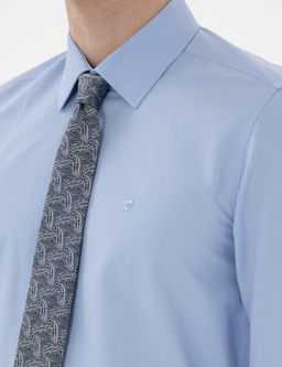 Mavi Slim Fit Uzun Kollu Basic G_mlek