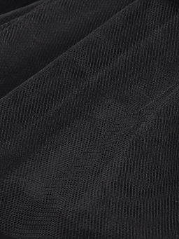 Цена за 115 шт. Фатин для рукоделия и шитья, 40 г/м², ширина 160 см, чёрный