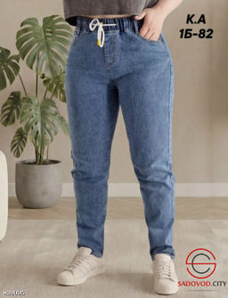 Джинсы с высокой посадкой