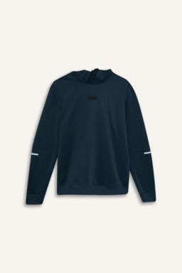 DeFactoFit Standart Fit Kapusonlu Sporcu Sweatshirt