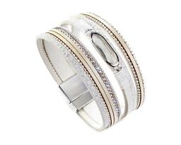 Браслет, кварц, кожа, сталь, ALBW116б