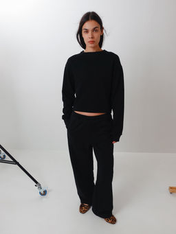 MY Свитшот с фактурными вставками СО020