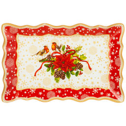 БЛЮДО ДЛЯ СЕРВИРОВКИ КОЛЛЕКЦИЯ РОЖДЕСТВЕНСКАЯ СКАЗКА 25СМ - Lefard фото 2