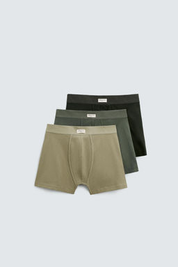 PACK OF 3 SOFT BOXERS