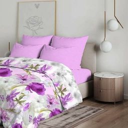 КПБ Лиловая дымка бязь хлопок 100% Семейный - Лен поволжья фото 2