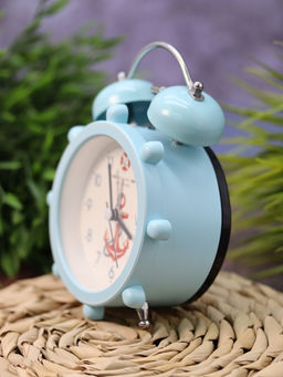 Часы-будильник "Aboard Якорь", light blue (14х11 см)