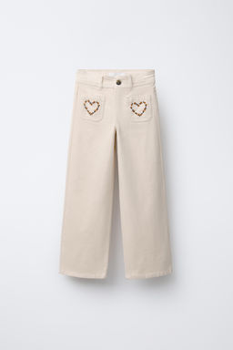 STRAIGHT VELVET TROUSERS