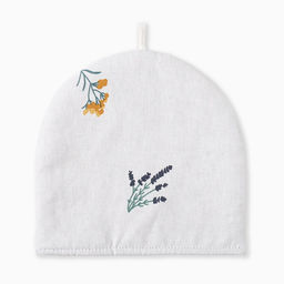 Грелка на чайник Этель Полевые цветочки 28?28 см, рогожка 176 г/м?, 100% хлопок