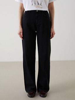 Baggy Fit Kad?n Jean Pantolon