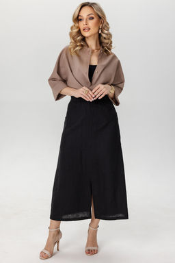 Блузка Лён 4280/06/Мокко